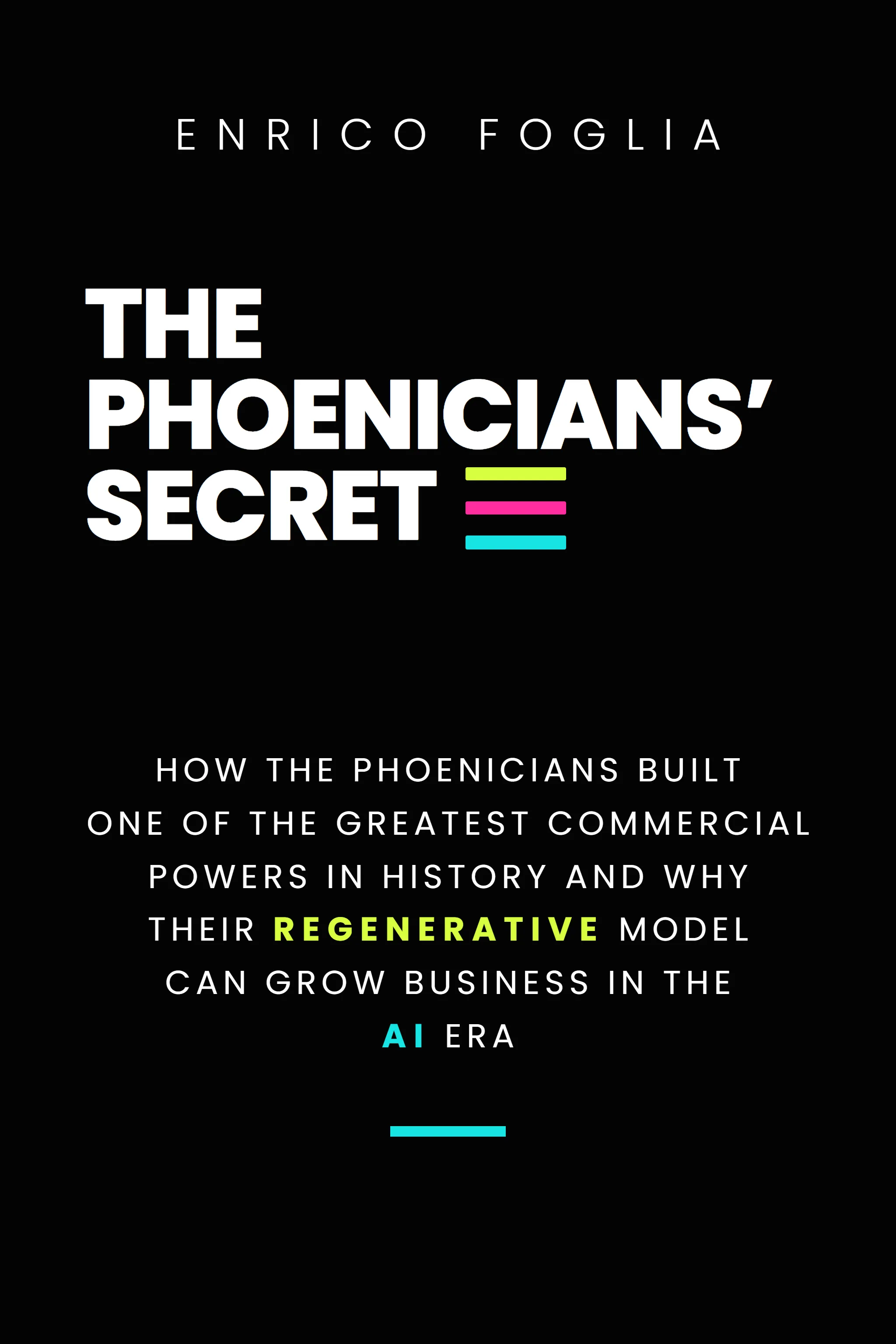 Couverture du livre « The Phoenicians' Secret » d'Enrico Foglia